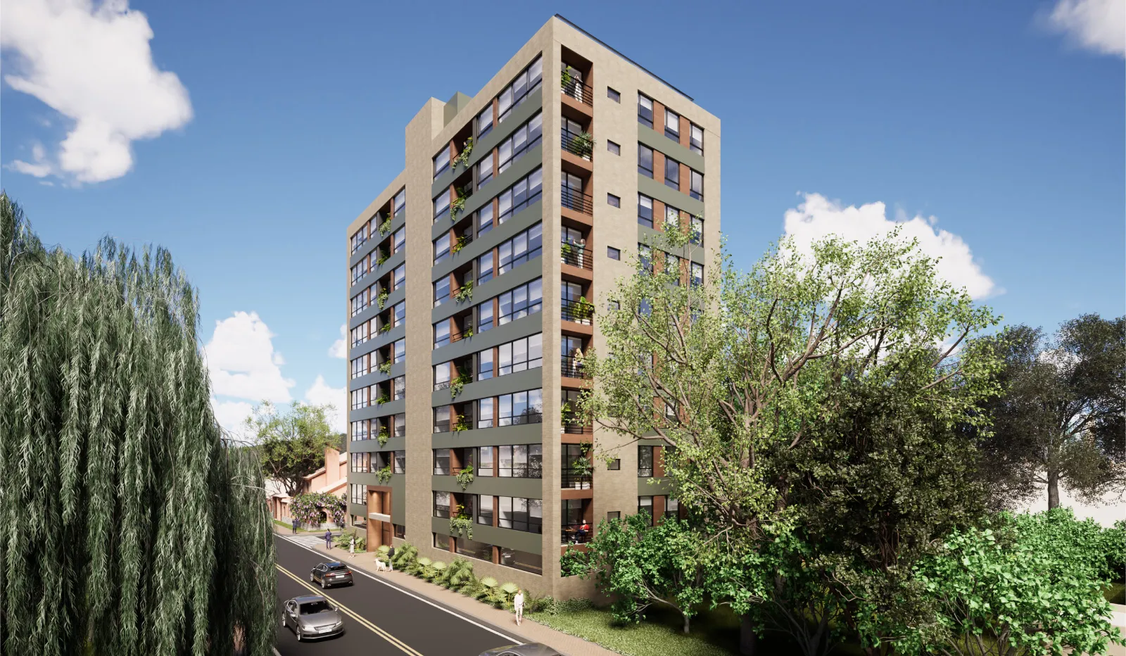 1 Render Fachada--AUSTRAL-Apartamentos