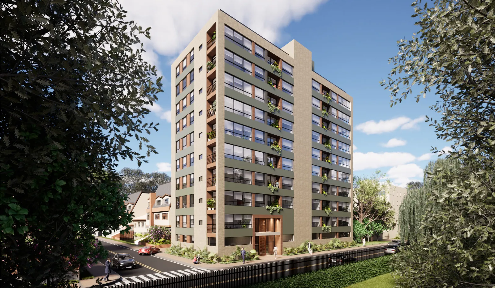 1 Render Fachada--AUSTRAL-Apartamentos