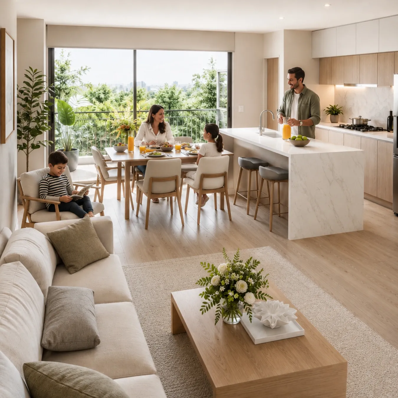 AUSTRAL Apartamentos en el norte de Bogotá de 1 2 y 3 alcobas