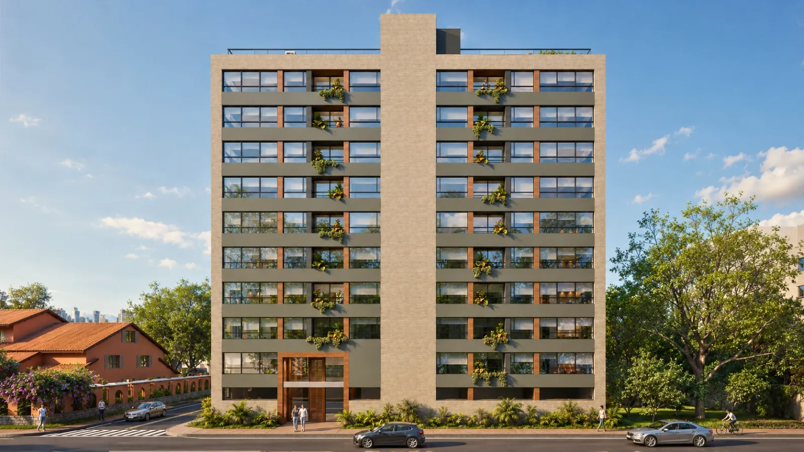 Facahda de AUSTRAL Apartamentos en el norte de Bogotá de 1 2 y 3 alcobas (2)