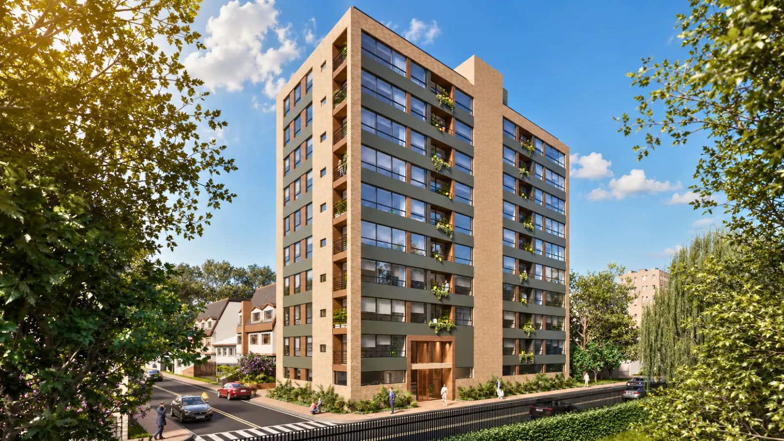 Torre de AUSTRAL Apartamentos en el norte de Bogotá de 1 2 y 3 alcobas